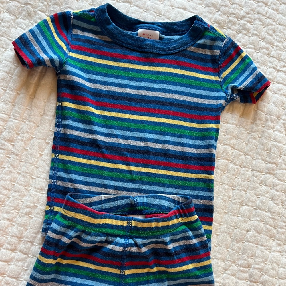 2x Hanna Andersson 2T Pajamas - short Sleeve